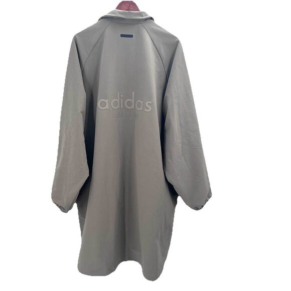 Fear of God X Adidas Athletics Car Coat Clay/Grey Mens Large - Picture 2 of 10